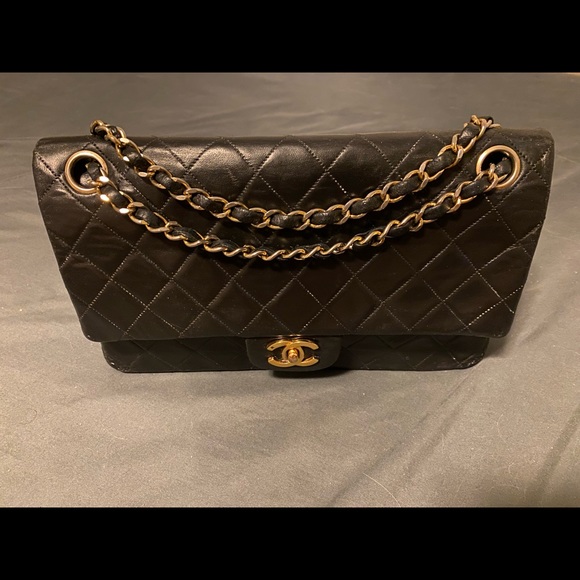 CHANEL Handbags - Lambskin Small double flap Chanel Classic
